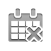 cross, Month, Calendar Gray icon