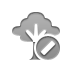 Tree, cancel DarkGray icon