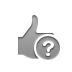 thumbsup, Hand, help DarkGray icon