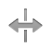 horizontal, Flip Gray icon