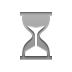 Hourglass DarkGray icon