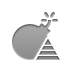 Bomb, pyramid Icon