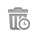 Trash, Clock Icon