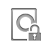 preview, open, Lock Gray icon