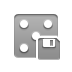 dice, Game, Diskette DarkGray icon