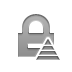 pyramid, Lock Icon