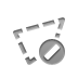 cancel, Selection, polygonal Icon
