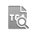 zoom, Tga, File, Format Gray icon