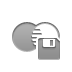 mastercard, Diskette DarkGray icon