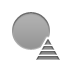 dodge, pyramid DarkGray icon