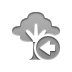 Left, Tree DarkGray icon