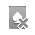 cross, Spade, card, Game DarkGray icon