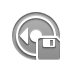 Diskette, speaker, Left, Channel Icon