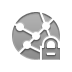 Lock, network DarkGray icon