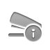 stapler, Info DarkGray icon