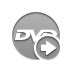 Dvd, right, Disk DarkGray icon