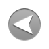 Left, arrowhead DarkGray icon