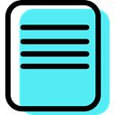 Multimedia, File, Archive, document, Format Turquoise icon