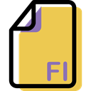 File, Archive, Format, document, Fi, Multimedia SandyBrown icon