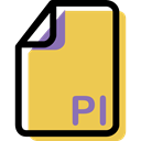 Multimedia, Archive, document, File, Format, pi SandyBrown icon
