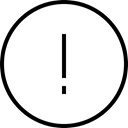 Alert, exclamation, warning, danger, signs Black icon