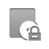 Lock, software DarkGray icon