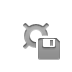 Diskette, sign, Currency Gray icon