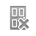 cross, Door DarkGray icon