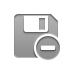 Diskette, delete DarkGray icon