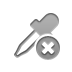 Close, Dropper Gray icon