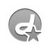 dreamweaver, star DarkGray icon