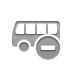 Bus, delete DarkGray icon