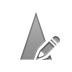 sharpen, pencil Gray icon