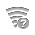 help, broadband Gray icon