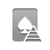 Spade, card, Game, pyramid Icon