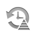 backup, pyramid Gray icon