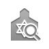 zoom, Synagogue Gray icon