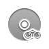 Disk, Binoculars, Cd DarkGray icon