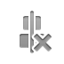 vertical, Center, Align, cross DarkGray icon