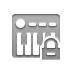 Lock, midi, Keyboard Icon