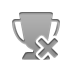 trophy, cross DarkGray icon