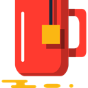 hot drink, Chocolate, coffee cup, food, Tea Cup, Coffee, mug Tomato icon