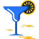 Alcohol, cocktail, drinking, straw, party, Alcoholic Drinks, leisure, food Black icon