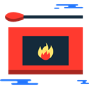 matches, Flame, Energy, match, fire, Tools And Utensils Tomato icon