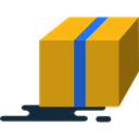storage, Shipping, cargo, packaging, package, Box DarkGoldenrod icon