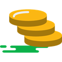 Coins, Bank, commerce, Business, Currency, Money Icon