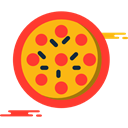junk food, Italian Food, Pizza, Fast food, food, Pizzas, Unhealthy Tomato icon