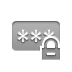 password, Lock DarkGray icon