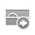 wave, right, frequency, low DarkGray icon