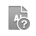 help, File, Format, Ai Icon